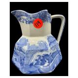 ANTIQUE SPODE COPELAND BLUE AND WHITE PORCELAIN