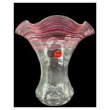 LARGE STEUBEN THREADED GLASS DIAMOND OPTIC