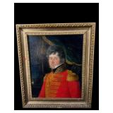 19TH CENT. SIGNED T.LEREMIAS OIL ON CANVAS