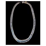 PLATINUM MAJESTIC NATURAL BLUE SAPPHIRE &