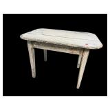 ALL DISTRESSED PAINTED END TABLE