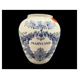 ORIGINAL BLUE DELFT HOLLAND VASE