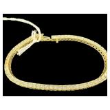14KT 3.04CT DIAMOND TENNIS BRACELET