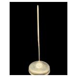 ANTIQUE GORHAM STERLING & GLASS RECEIPT HOLDER