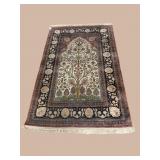 6 FT 7 IN X 4 FT 1 IN HANDMADE RUG