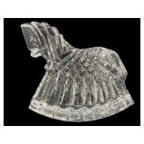 WATERFORD CRYSTAL ROCKING HORSE