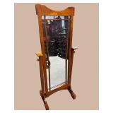 MISSION OAK CONTEMPORARY CHEVELLE MIRROR