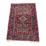 4'3 X 3'1 ANTIQUE HANDMADE RUNNER