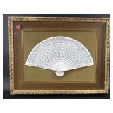 ORNATE SHADOWBOX FAN DISPLAY