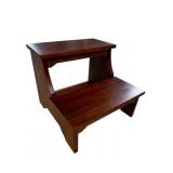 SOLID MAHOGANY BED STEP