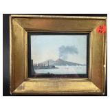 NEAPOLITAN SCHOOL 19TH CENT. GOUACHE PAINTING OF