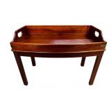 SOLID MAHOGANY OLD WORLD FURNITURE GALLERY TOP