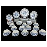 85 PCS BLUE DANUBE CHINA