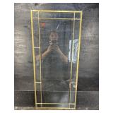 LEADED GLASS WINDOW