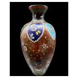 ANTIQUE JAPANESE MEIJI PERIOD CLOISONNE VASE