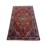 6'11 X 4'5 ANTIQUE HANDMADE RUG