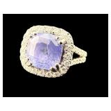 PLATINUM EXTREMELY RARE UNHEATED SAPPHIRE &