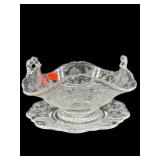 CAMBRIDGE ROSEPOINT ELEGANT DEPRESSION FOOTED