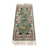 4'9 X 2'1 CHINESE WOOL RUG
