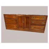 ETHAN ALLEN CHERRY CAMPAIGN DRESSER
