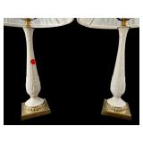 2 LENOX PORCELAIN TABLE LAMPS