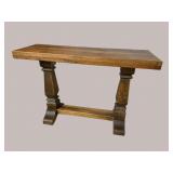 SOLID MAHOGANY CUSTOM SOFA TABLE