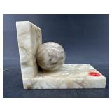 MARBLE SPHERE BOOKEND
