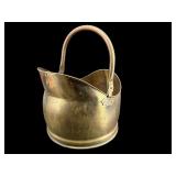 LARGE BRASS COAL BUCKET