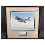 BRIAN KNIGHT WWII AIRPLANE PRINT