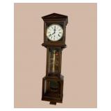 HAMILTON WALNUT 1 WEIGHT REGULATOR CLOCK