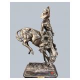 LARGE BRONZE REMINGTON OUTLAW