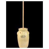 BELLEVILLE POTTERY CO. 4 GAL. STONEWARE BUTTER