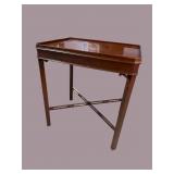 COUNCIL SOLID MAHOGANY CHIPPENDALE TABLE