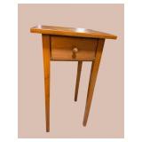 PINE TALL 1 DRAWER STAND
