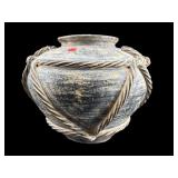 RUSTIC EARTHENWARE DECORATIVE LARGE VASE