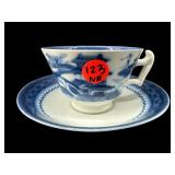 MOTTAHEDEH BLUE AND WHITE PORCELAIN VISTA ALEGRE