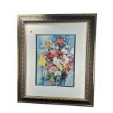 LARGE JOAN MCKASSON PRINT OF WATER COLOR