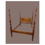 SOLID WALNUT CUSTOM MADE POSTER BED