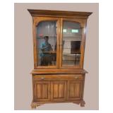 WILLETT CHERRY 2 PIECE HUTCH