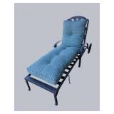 CAST ALUMINUM CHAISE LOUNGE