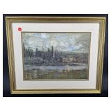 CLAUDE MONET PRINT IN FRAME