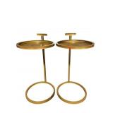 DESIGNER JAMESDAR METAL ROUND C END TABLES