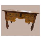 OAK QUARTER SAWED DESK