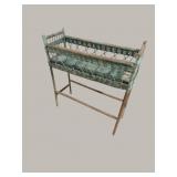 ANTIQUE WICKER PLANTER