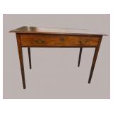 18TH CENT. MAHOGANY 1 DRAWER TABLE
