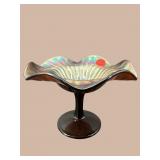 ANTIQUE MILLERSBURG CARNIVAL GLASS BOUTONNIERE