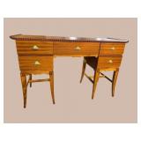 MAHOGANY PAGODA TOP VANITY