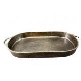 ANTIQUE CAST IRON FISH FRYER