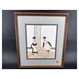 P BUCKLEY MOSS SIGNED AND NUMBERED PRINT