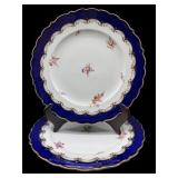 PR OF COALPORT HAND PAINTED PLATES
